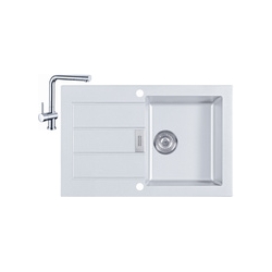 Zlewozmywak Franke SID 611-78 biały + bateria  FN 0147